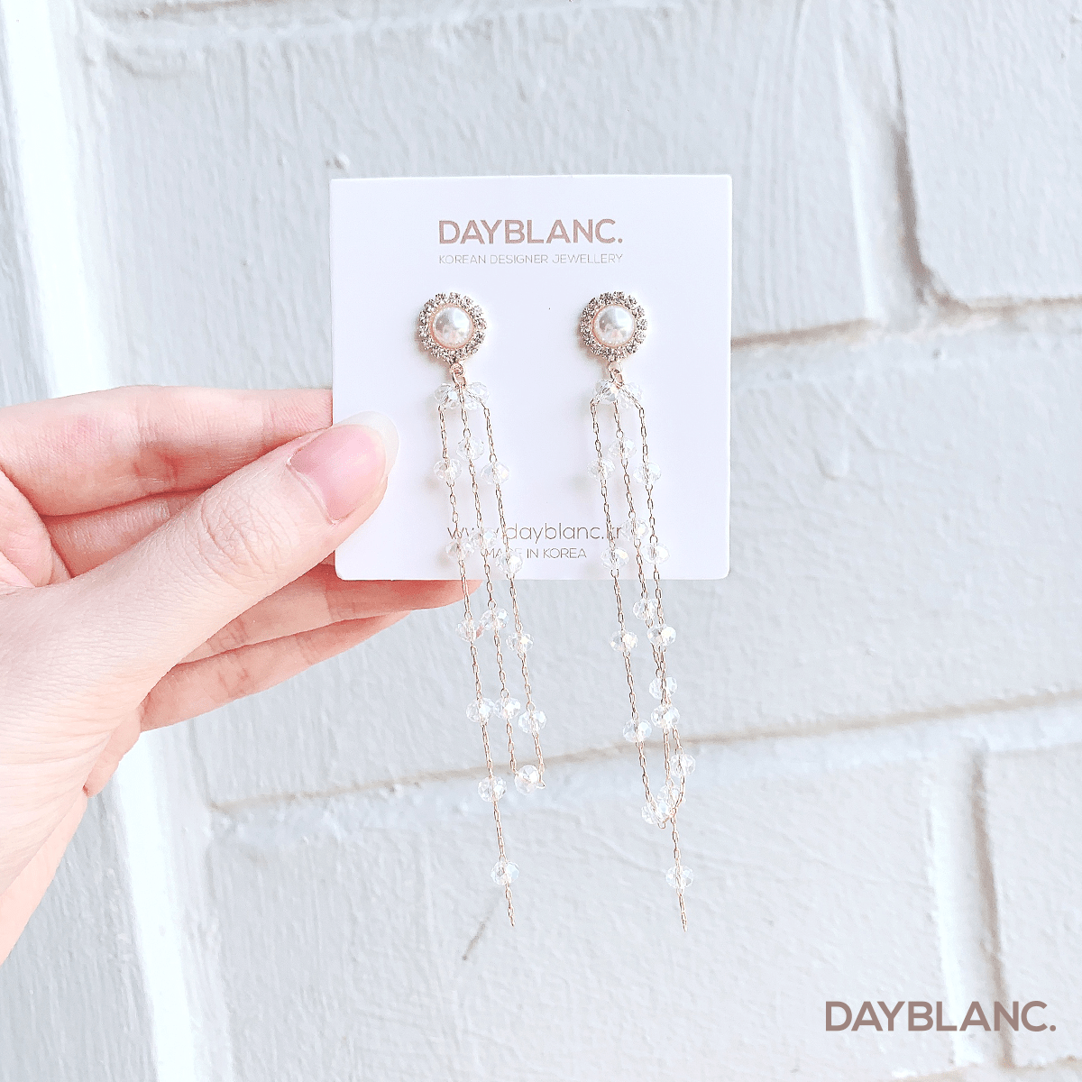 Crystal Rain 크리스탈레인 (Earring) - DAYBLANC
