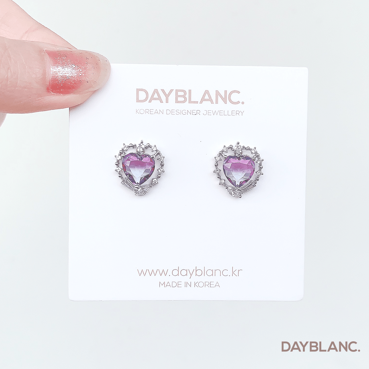 Planeta Violeta 보라빛 행성 (Earring) - DAYBLANC