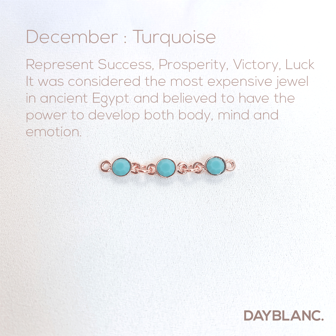 Say So - Rose gold (Bracelet/Premium/Birthstone) - DAYBLANC