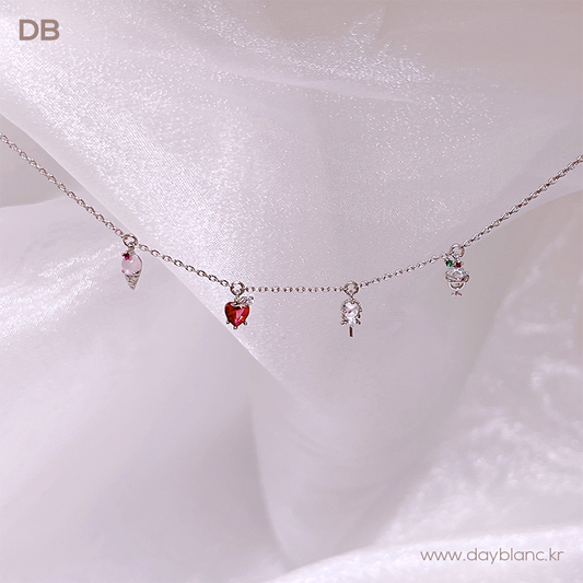 Strawberry Sorbet (Bracelet)