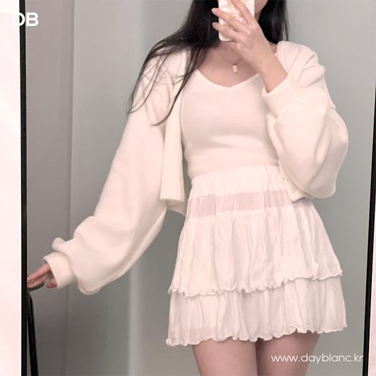 Blooming Ruffled Mini (Skirt)