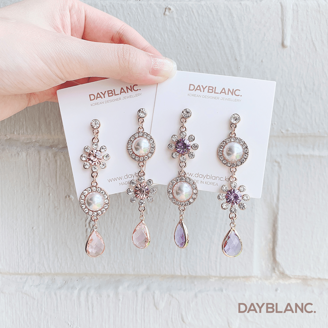 Solar Flower 쏠라 플라워 (Earring) - DAYBLANC