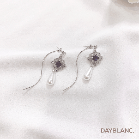 Antique Blue 엔틱 블루 (Premium Earring) - DAYBLANC