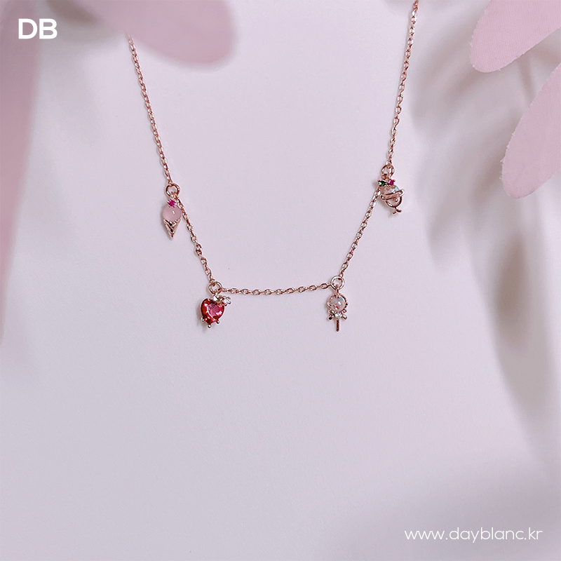 Strawberry Sorbet (Bracelet)