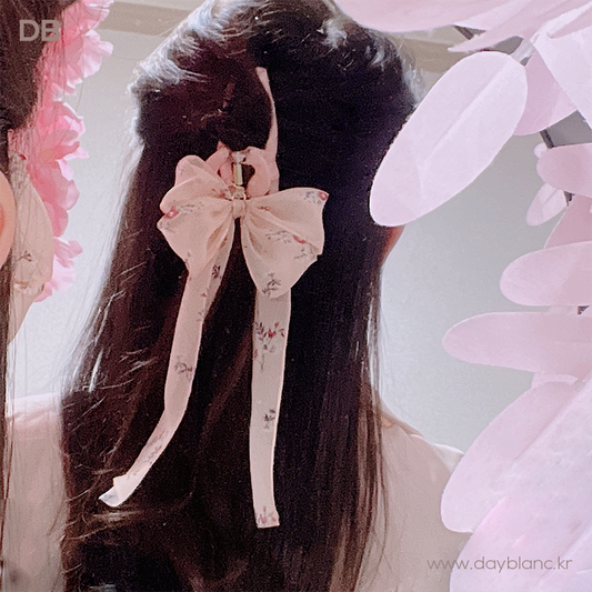 Flower Chiffon (Hairclip)