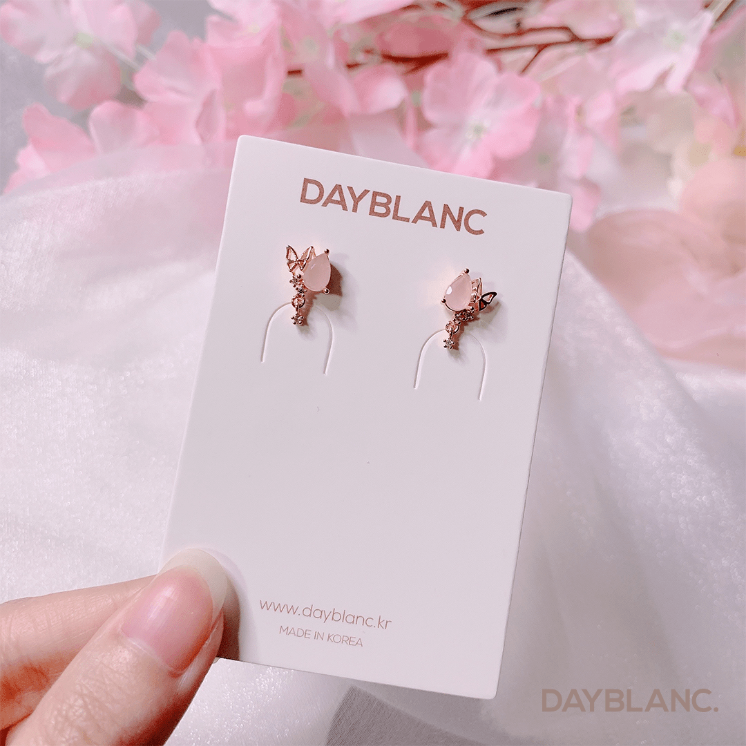 Rose Quartz Fairy (Earring) - DAYBLANC