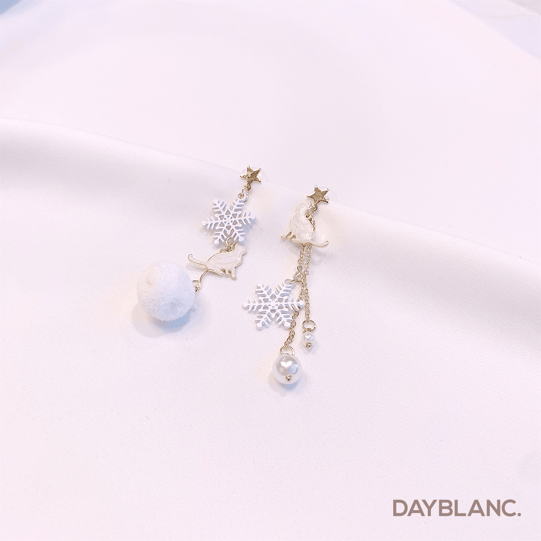 Winter Cat (Earring) - DAYBLANC