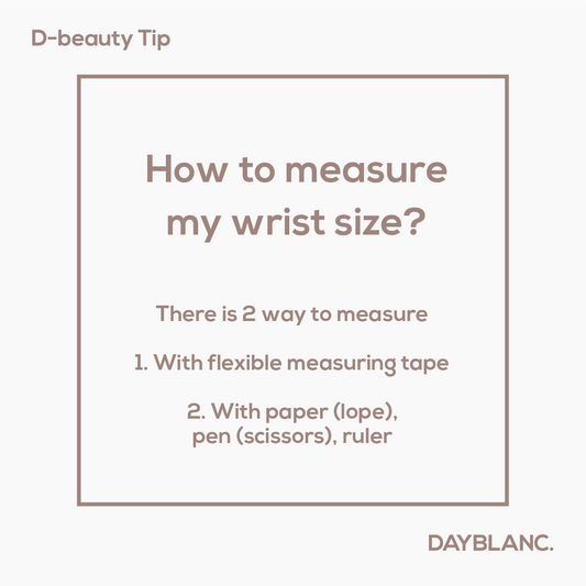 Bracelet Size Customise - DAYBLANC