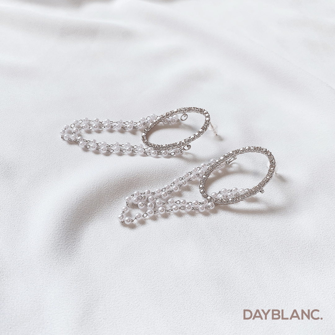 Silver Mirror 실버 미러 (Earring) - DAYBLANC