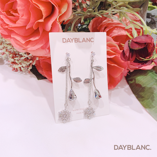 Winter Rose (Earring | Premium) - DAYBLANC