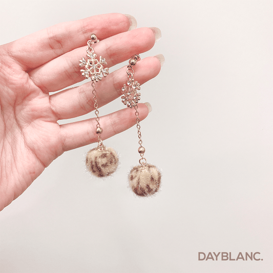 Winter Leopard (Earring) - DAYBLANC