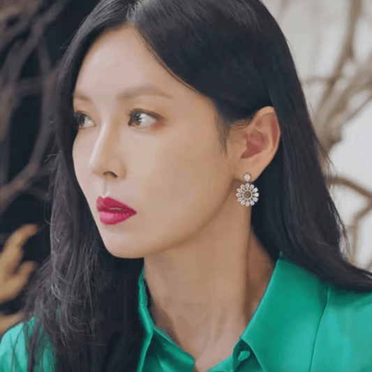 Crystal Sunflower (Earring) - DAYBLANC