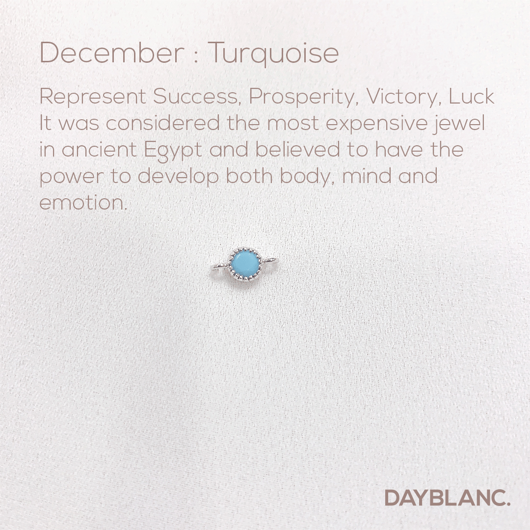 My Stone Ring 마이 스톤 링 (Premium | Birthstone | Ring) - DAYBLANC