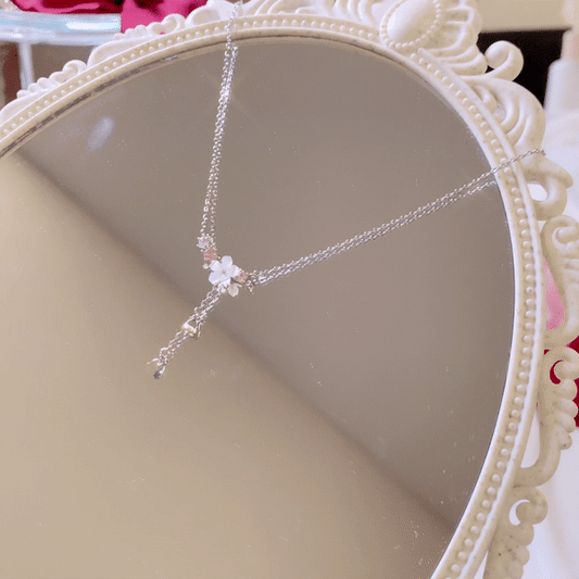 Cherry Blossom Ending (Necklace) - DAYBLANC
