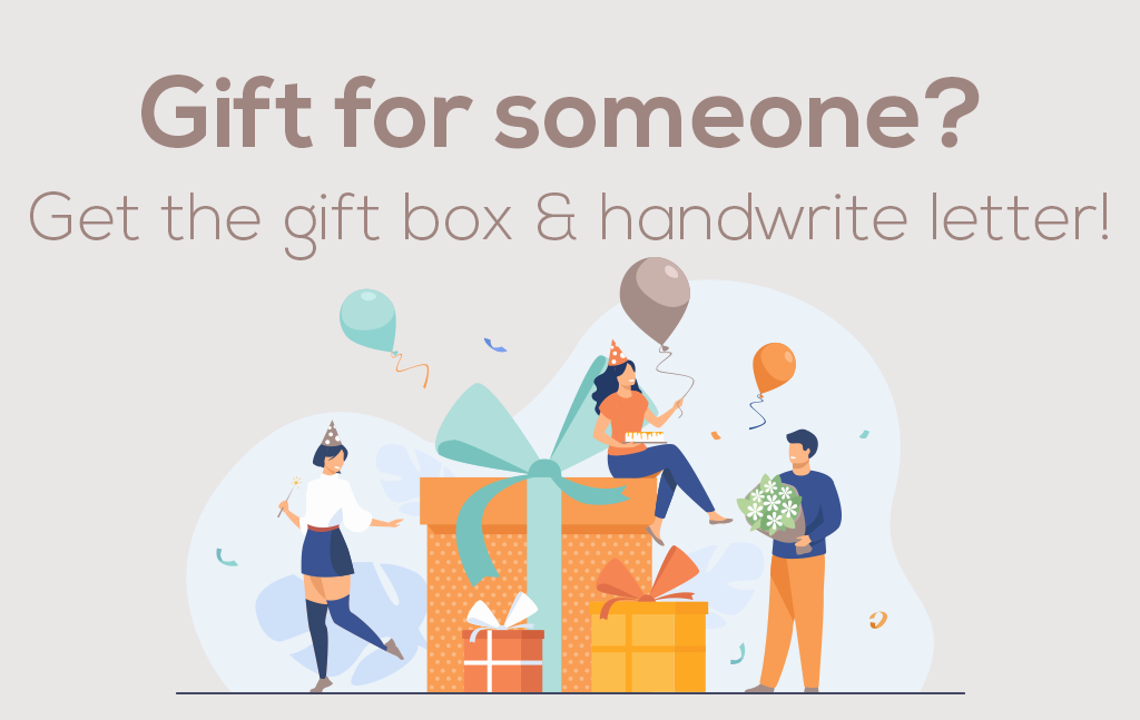 How to get gift Box/card service? - DAYBLANC