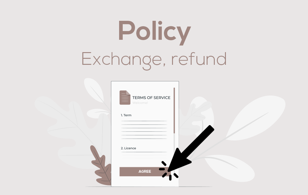 Policy (Exchange, Refund) - DAYBLANC