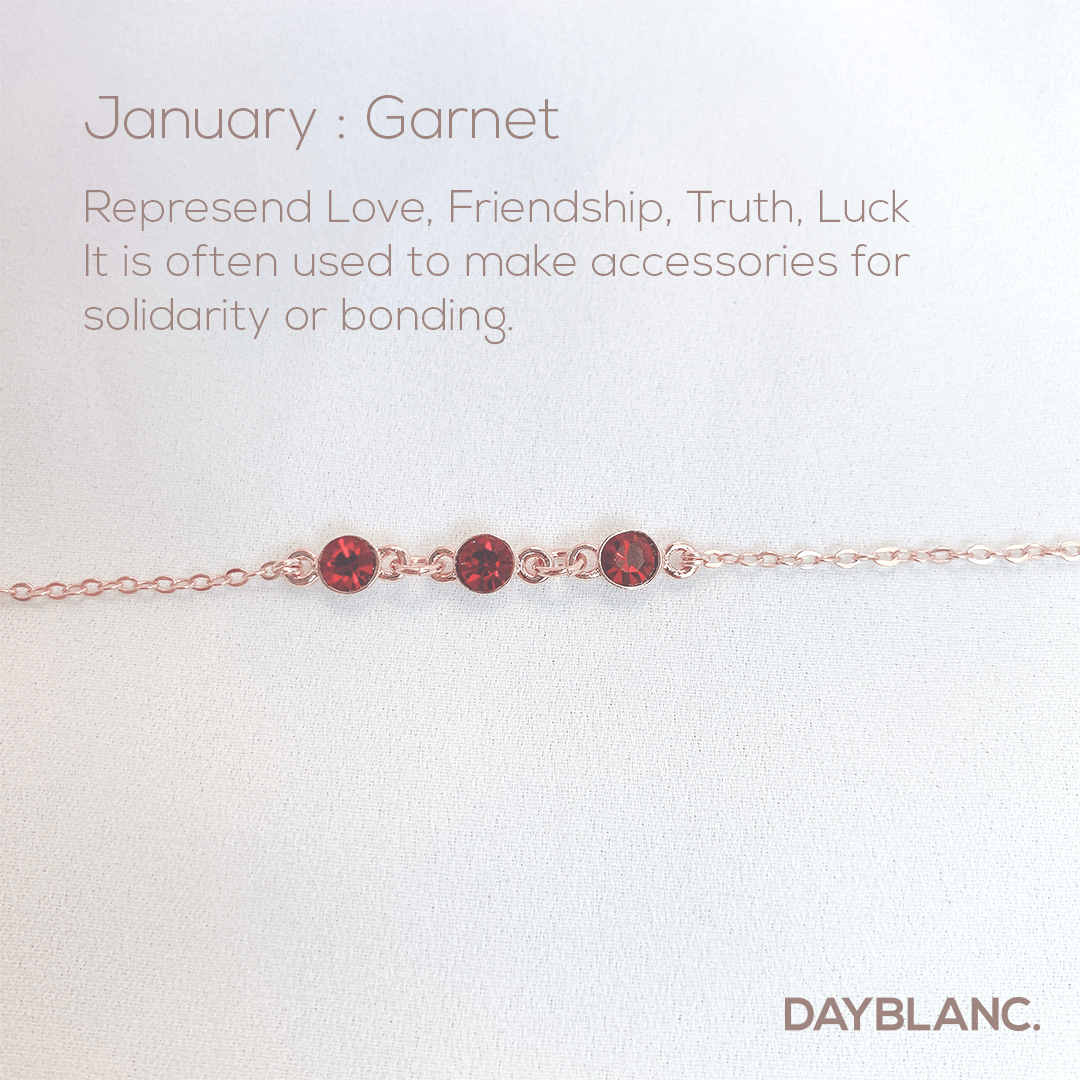 Adore You (Earring/Premium/Birthstone) - DAYBLANC