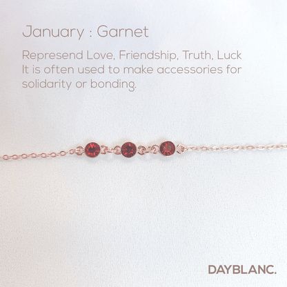 Adore You (Earring/Premium/Birthstone) - DAYBLANC