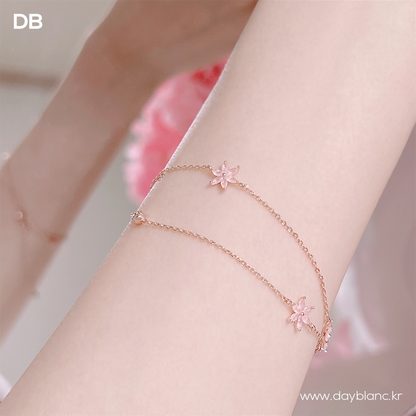 Cherry Blossom Dew (Bracelet)