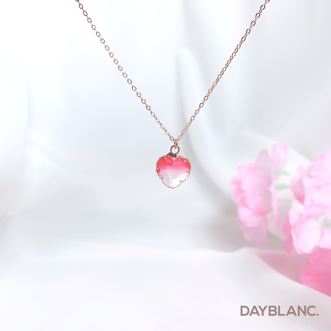 Rosy Heart 로지 하트 (Premium Necklace) - DAYBLANC