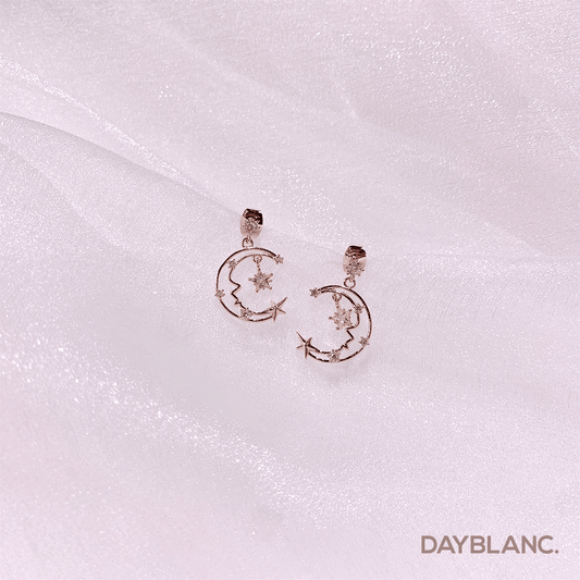 Two Faced Moon (Earring) - DAYBLANC