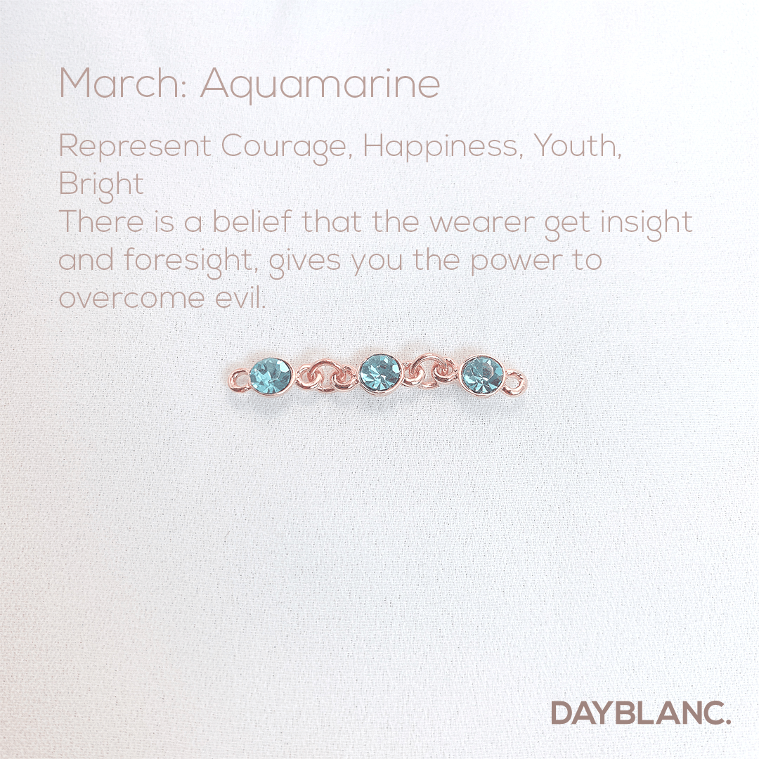 Adore You (Earring/Premium/Birthstone) - DAYBLANC