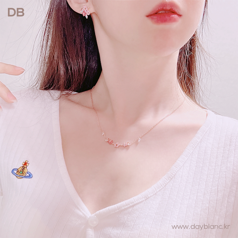 Cherry Blossom Love (Necklace)