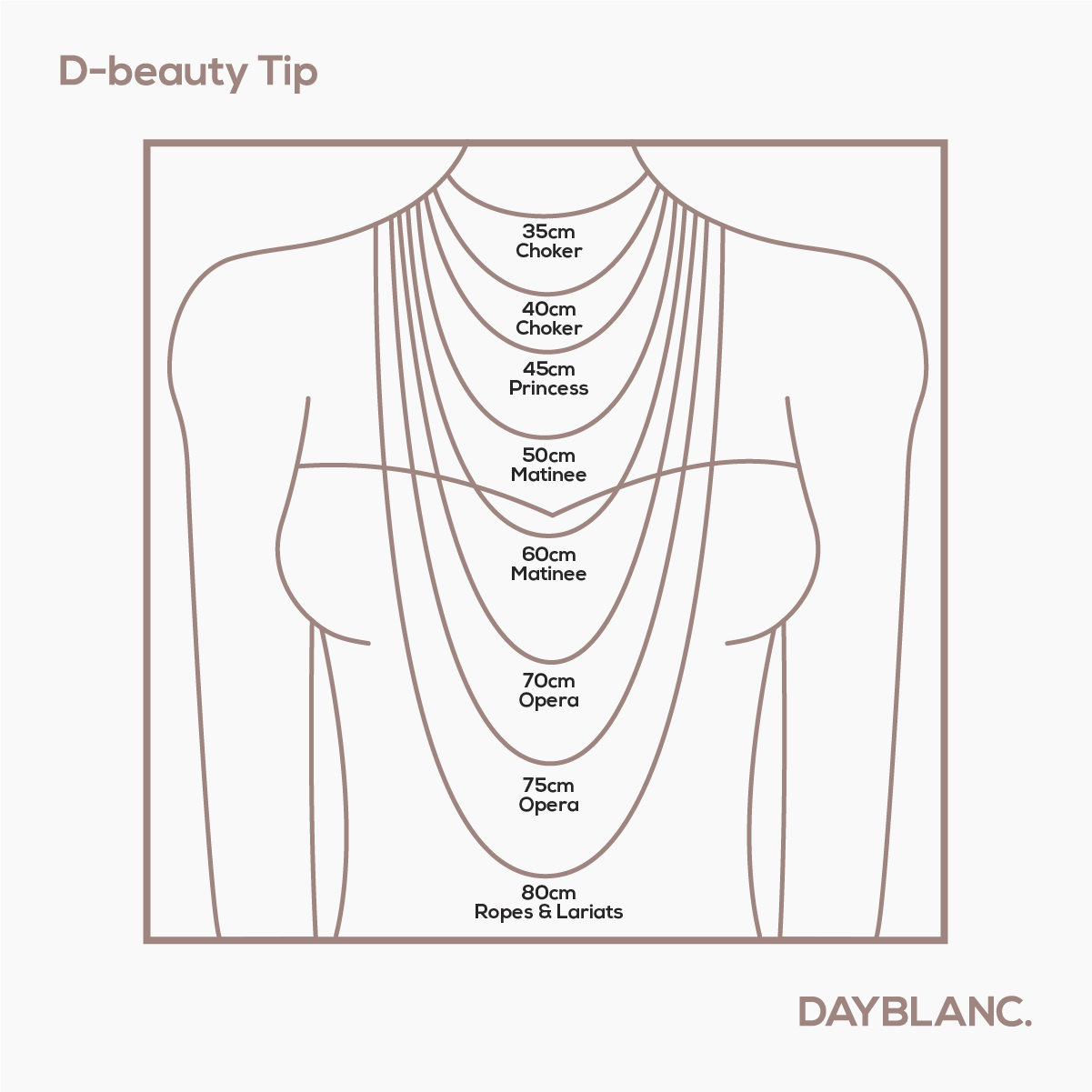 Necklace Chain Customise - DAYBLANC