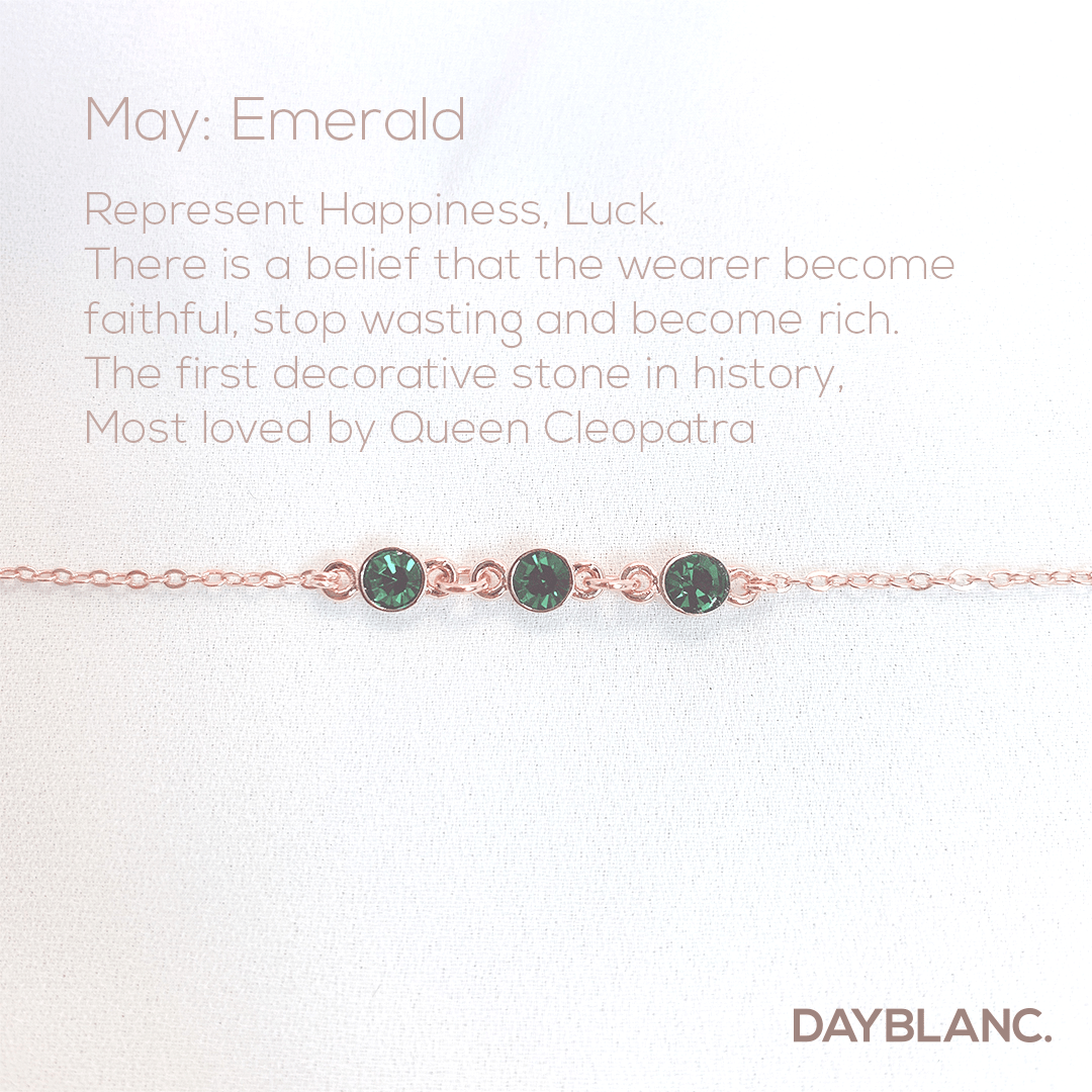 Adore You (Earring/Premium/Birthstone) - DAYBLANC