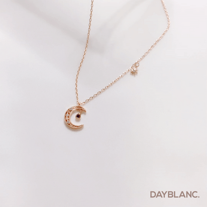 Rosy Crescent (Necklace) - DAYBLANC
