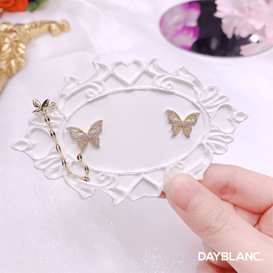 Touch of Butterfly (Earring + Cuffs) - DAYBLANC