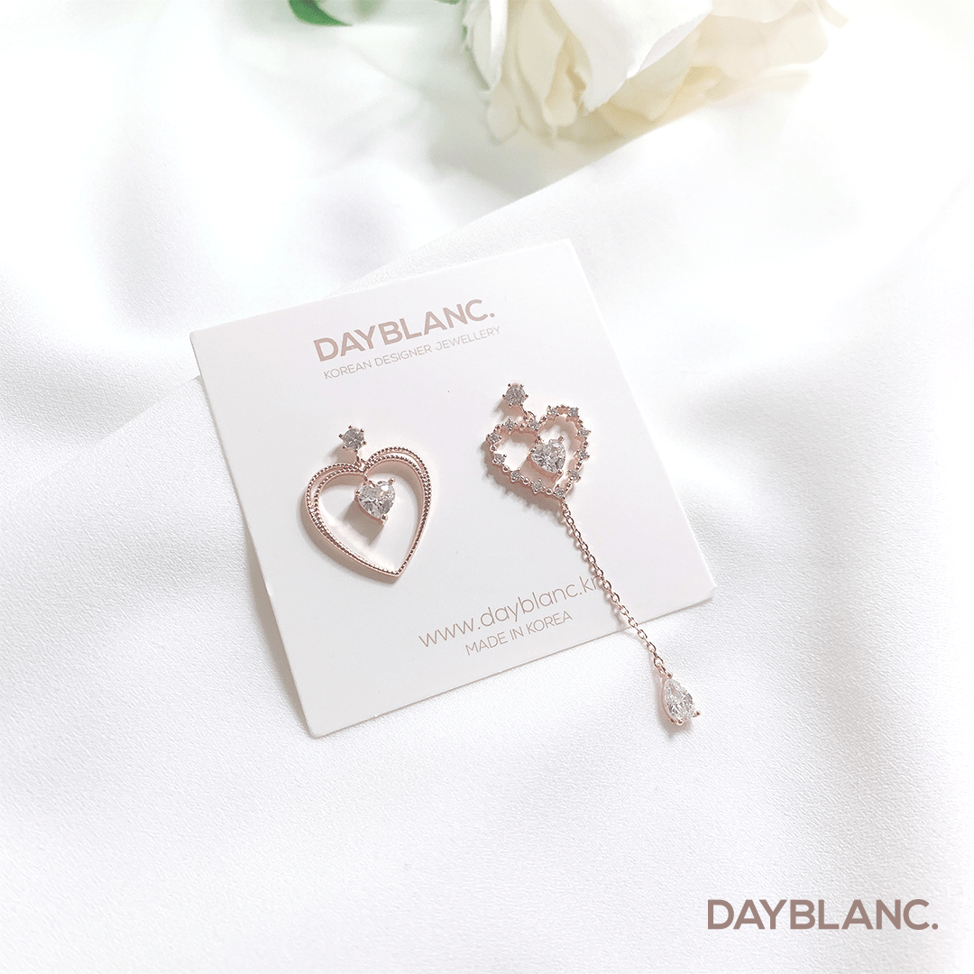 Wedding Peach 웨딩피치 (Earring) - DAYBLANC