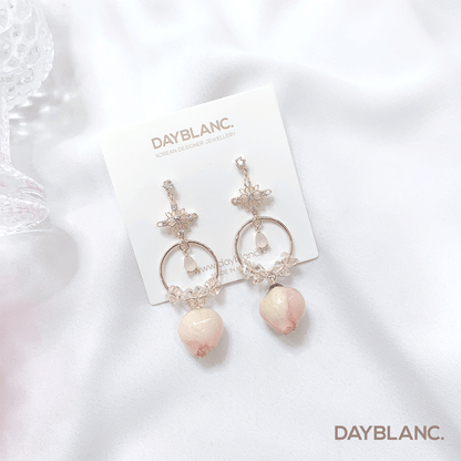 Peach Flower 복숭아 꽃 (Premium Earring) - DAYBLANC