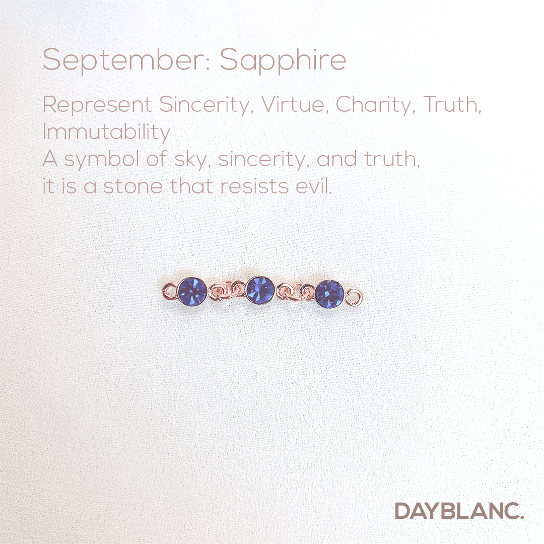 Adore You (Earring/Premium/Birthstone) - DAYBLANC