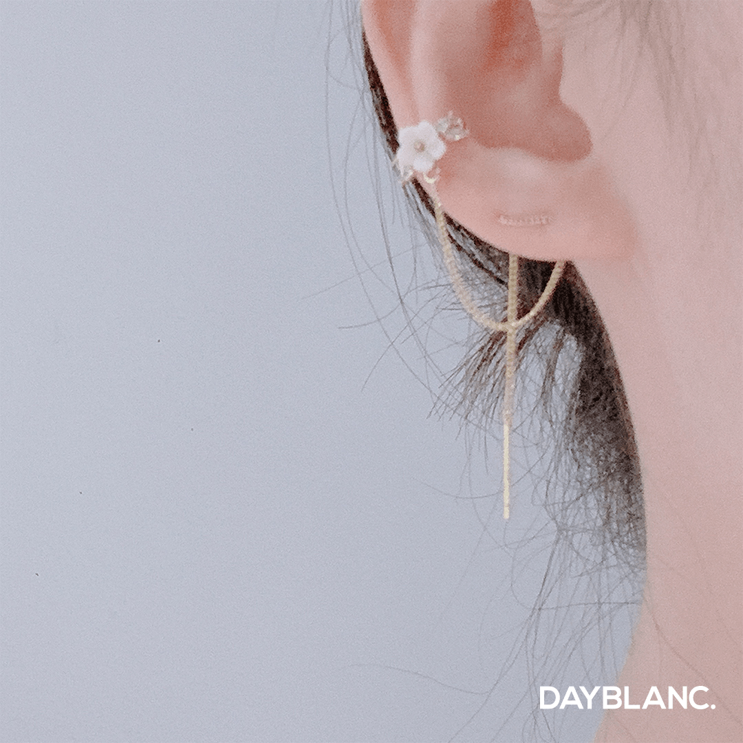 White Angel (Earring + Ear Cuffs) - DAYBLANC
